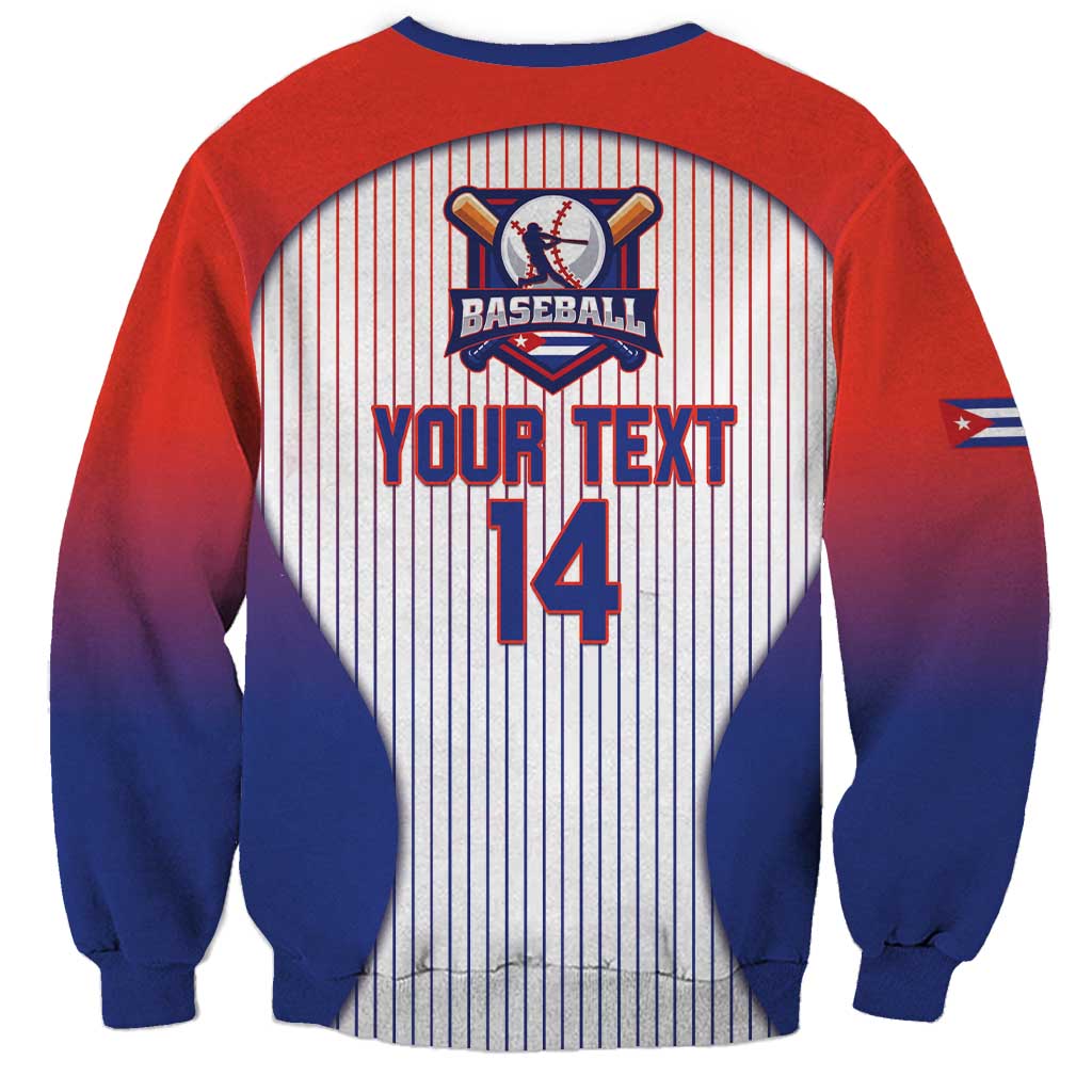 Cuba Baseball Custom Sweatshirt 2026 Go Champions White Version - Wonder Print Shop