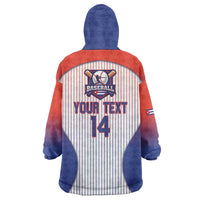 Cuba Baseball Custom Wearable Blanket Hoodie 2026 Go Champions White Version - Wonder Print Shop