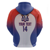 Cuba Baseball Custom Zip Hoodie 2026 Go Champions White Version - Wonder Print Shop