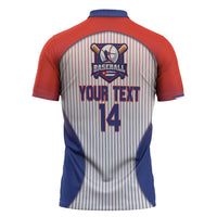 Cuba Baseball Custom Zipper Polo Shirt 2026 Go Champions White Version - Wonder Print Shop
