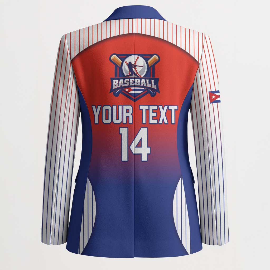 Cuba Baseball Custom Blazer 2026 Go Champions Red Version - Wonder Print Shop