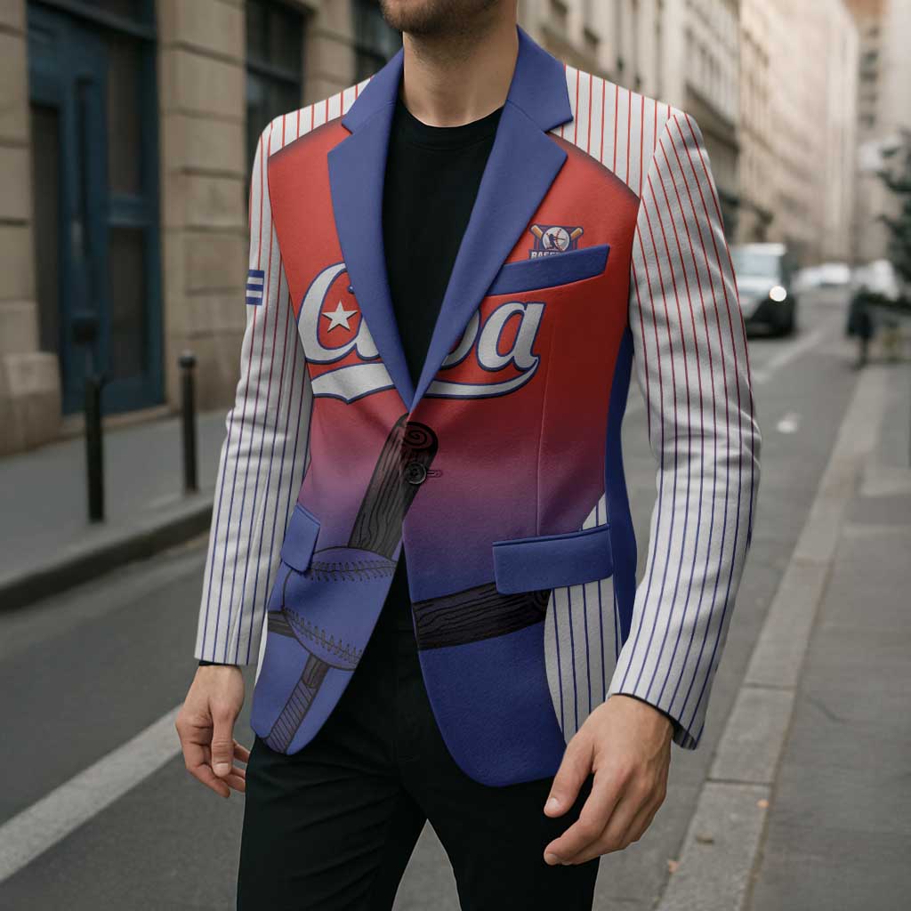 Cuba Baseball Custom Blazer 2026 Go Champions Red Version - Wonder Print Shop