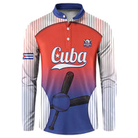 Cuba Baseball Custom Button Sweatshirt 2026 Go Champions Red Version - Wonder Print Shop
