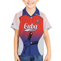 Cuba Baseball Custom Kid Hawaiian Shirt 2026 Go Champions Red Version - Wonder Print Shop