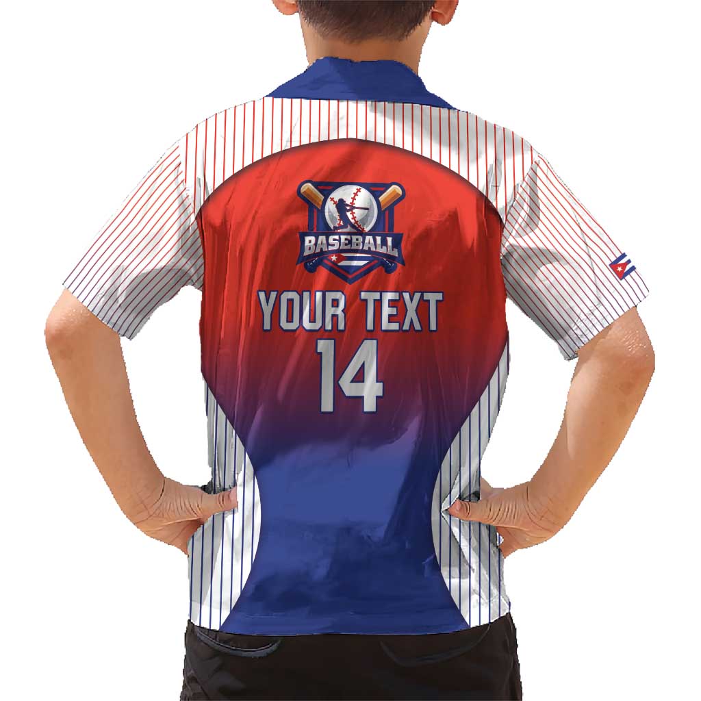 Cuba Baseball Custom Kid Hawaiian Shirt 2026 Go Champions Red Version - Wonder Print Shop