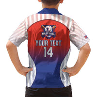 Cuba Baseball Custom Kid Hawaiian Shirt 2026 Go Champions Red Version - Wonder Print Shop