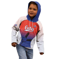 Cuba Baseball Custom Kid Hoodie 2026 Go Champions Red Version - Wonder Print Shop