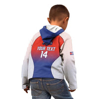 Cuba Baseball Custom Kid Hoodie 2026 Go Champions Red Version - Wonder Print Shop