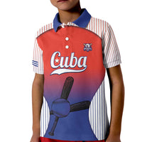 Cuba Baseball Custom Kid Polo Shirt 2026 Go Champions Red Version - Wonder Print Shop