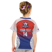 Cuba Baseball Custom Kid T Shirt 2026 Go Champions Red Version - Wonder Print Shop