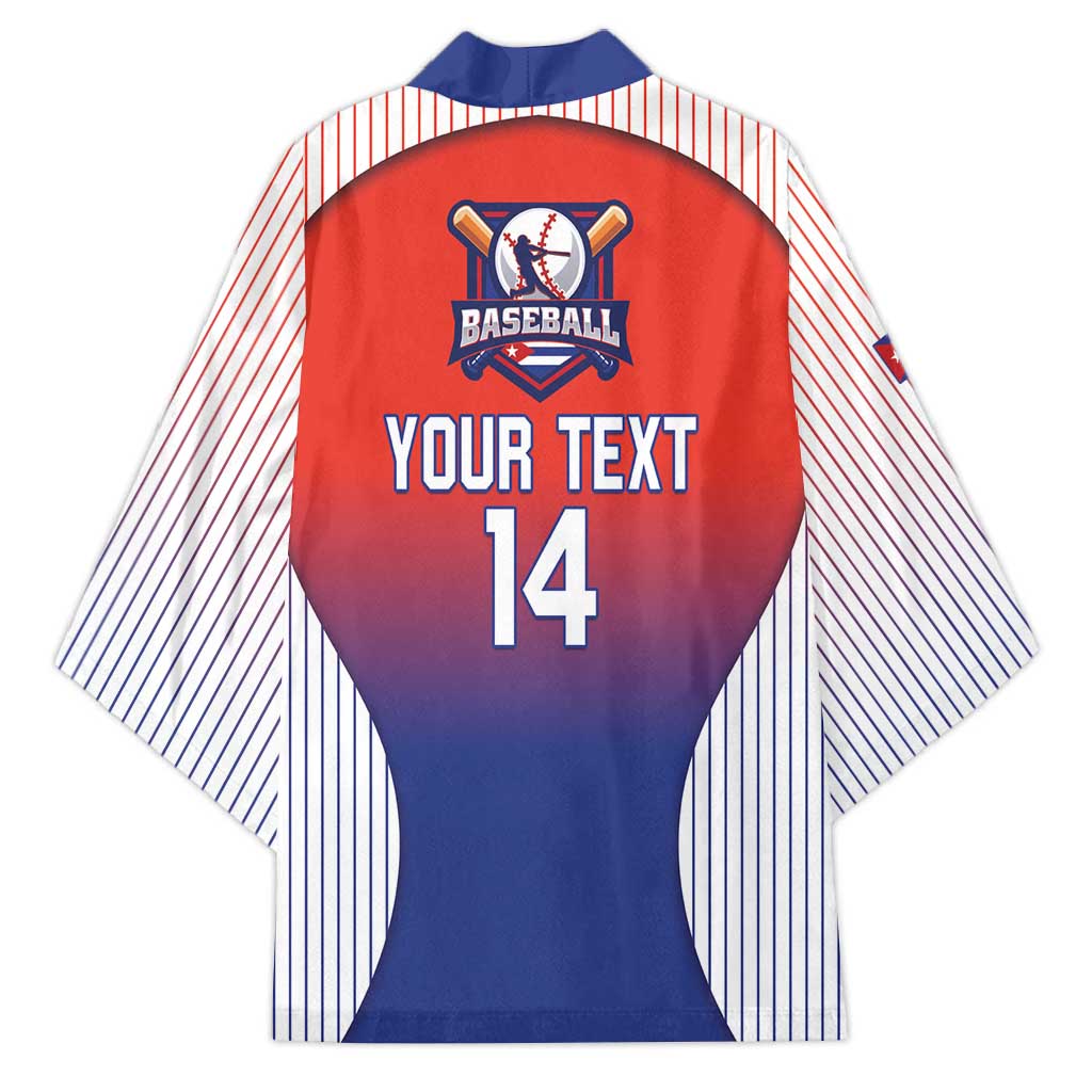 Cuba Baseball Custom Kimono 2026 Go Champions Red Version - Wonder Print Shop
