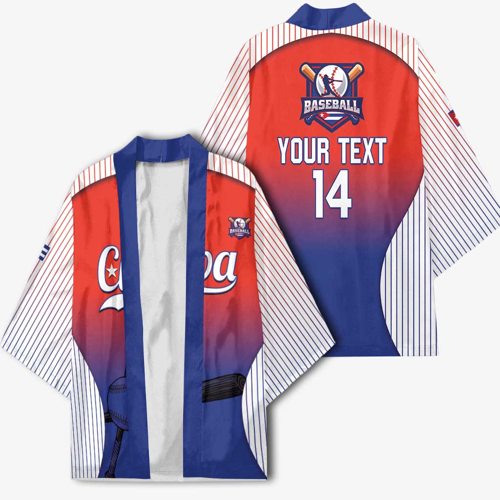 Cuba Baseball Custom Kimono 2026 Go Champions Red Version - Wonder Print Shop
