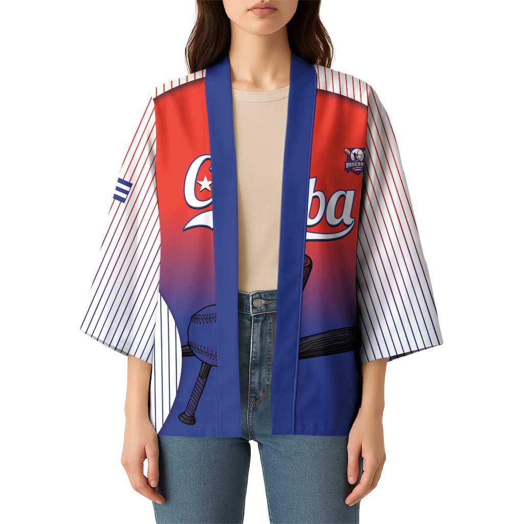 Cuba Baseball Custom Kimono 2026 Go Champions Red Version - Wonder Print Shop