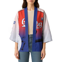 Cuba Baseball Custom Kimono 2026 Go Champions Red Version - Wonder Print Shop