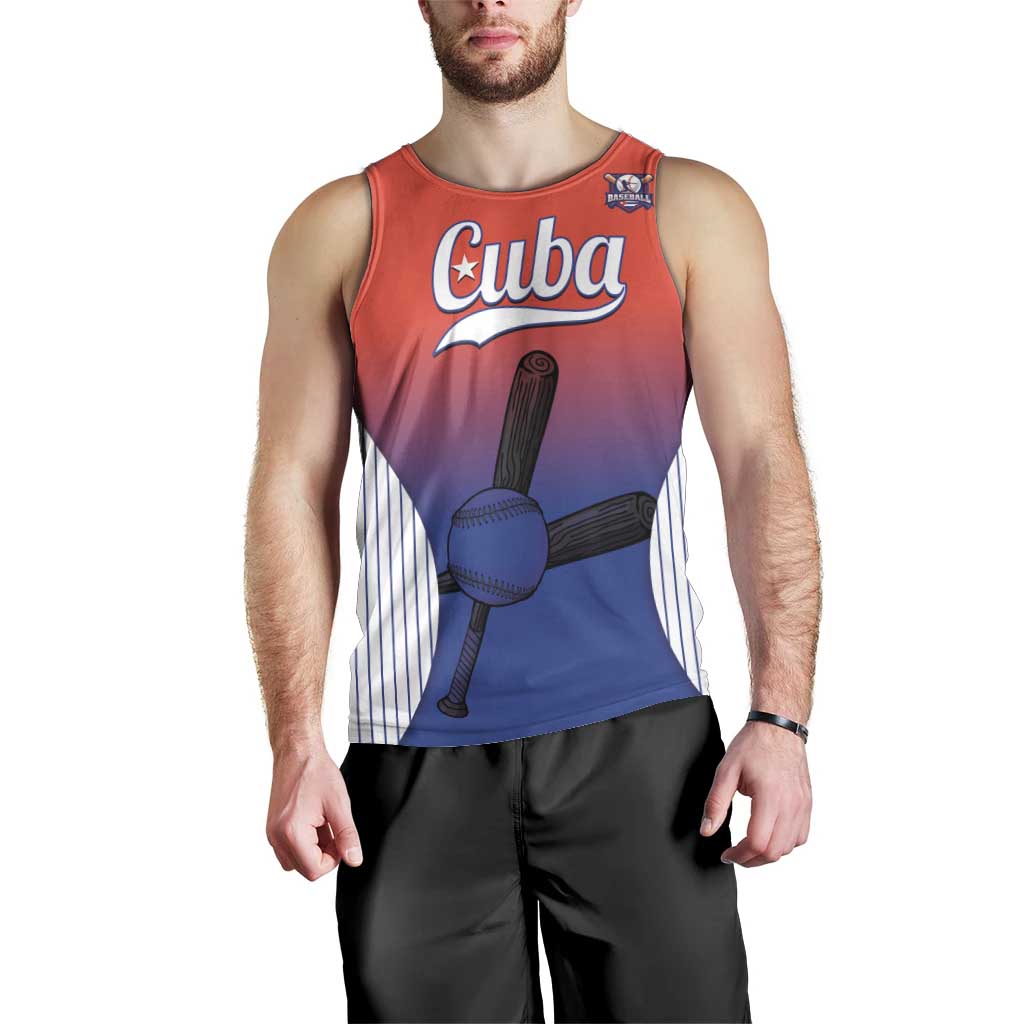 Cuba Baseball Custom Men Tank Top 2026 Go Champions Red Version - Wonder Print Shop