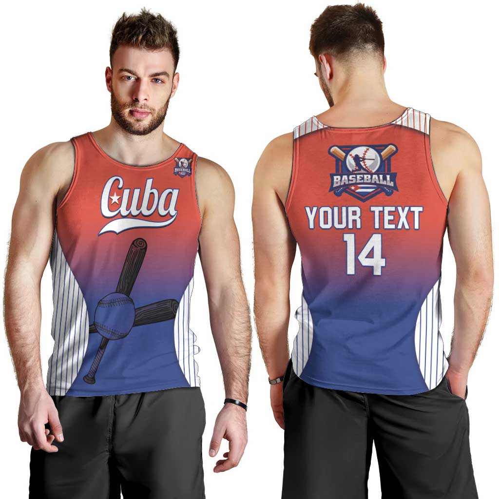 Cuba Baseball Custom Men Tank Top 2026 Go Champions Red Version - Wonder Print Shop