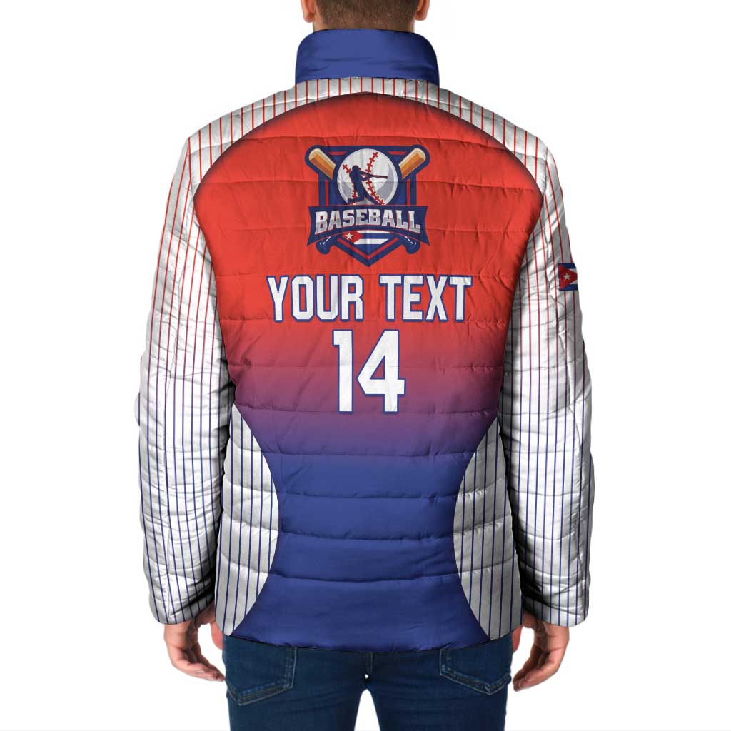 Cuba Baseball Custom Padded Jacket 2026 Go Champions Red Version - Wonder Print Shop