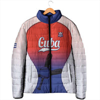 Cuba Baseball Custom Padded Jacket 2026 Go Champions Red Version - Wonder Print Shop