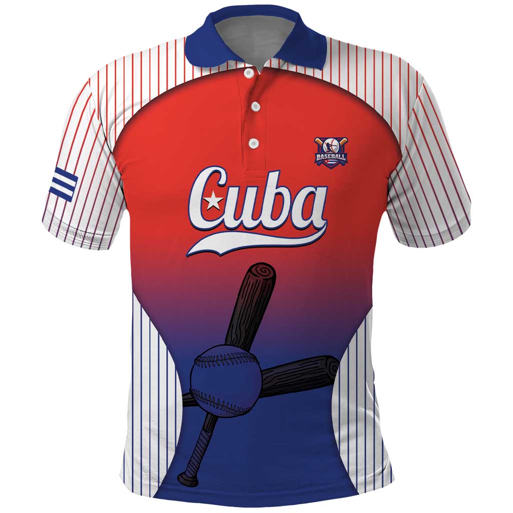 Cuba Baseball Custom Polo Shirt 2026 Go Champions Red Version - Wonder Print Shop