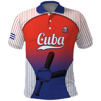Cuba Baseball Custom Polo Shirt 2026 Go Champions Red Version - Wonder Print Shop