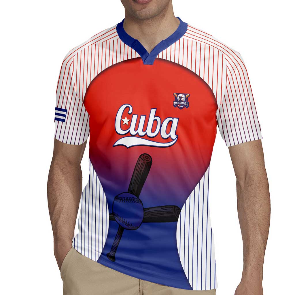 Cuba Baseball Custom Rugby Jersey 2026 Go Champions Red Version - Wonder Print Shop