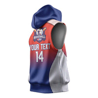 Cuba Baseball Custom Sleeveless Hoodie 2026 Go Champions Red Version - Wonder Print Shop