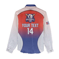 Cuba Baseball Custom Women Casual Shirt 2026 Go Champions Red Version - Wonder Print Shop