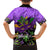 Personalised Mardi Gras Family Matching Tank Maxi Dress and Hawaiian Shirt Carnival Mask Happy Fat Tuesday - Wonder Print Shop