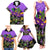 Personalised Mardi Gras Family Matching Tank Maxi Dress and Hawaiian Shirt Carnival Mask Happy Fat Tuesday - Wonder Print Shop