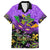 Personalised Mardi Gras Family Matching Tank Maxi Dress and Hawaiian Shirt Carnival Mask Happy Fat Tuesday - Wonder Print Shop