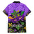 Personalised Mardi Gras Family Matching Tank Maxi Dress and Hawaiian Shirt Carnival Mask Happy Fat Tuesday - Wonder Print Shop