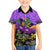 Personalised Mardi Gras Family Matching Tank Maxi Dress and Hawaiian Shirt Carnival Mask Happy Fat Tuesday - Wonder Print Shop