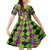 Mardi Gras 2024 Family Matching Long Sleeve Bodycon Dress and Hawaiian Shirt Jester Mask With Beads Colorful Version - Wonder Print Shop