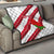 Custom England Rugby Quilt 2024 Go Champions Red Rose Sporty Version - Wonder Print Shop
