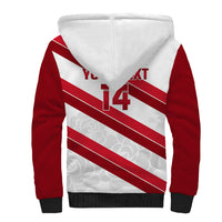 Custom England Rugby Sherpa Hoodie 2024 Go Champions Red Rose Sporty Version - Wonder Print Shop