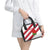 Custom England Rugby Shoulder Handbag 2024 Go Champions Red Rose Sporty Version