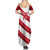 Custom England Rugby Summer Maxi Dress 2024 Go Champions Red Rose Sporty Version - Wonder Print Shop