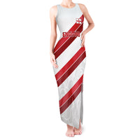 Custom England Rugby Tank Maxi Dress 2024 Go Champions Red Rose Sporty Version - Wonder Print Shop