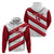 Custom England Rugby Zip Hoodie 2024 Go Champions Red Rose Sporty Version - Wonder Print Shop