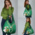 Custom Ireland Rugby Grocery Bag Irish Shamrocks With Celtic Pattern