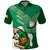 Custom Ireland Rugby Polo Shirt 2024 Irish Shamrocks With Celtic Pattern - Wonder Print Shop