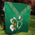 Custom Ireland Rugby Quilt 2024 Irish Shamrocks With Celtic Pattern - Wonder Print Shop