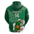 Custom Ireland Rugby Zip Hoodie 2024 Irish Shamrocks With Celtic Pattern - Wonder Print Shop