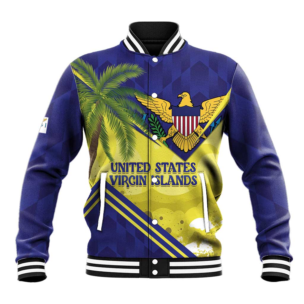 US Virgin Islands Baseball Jacket United in Pride and Hope - Wonder Print Shop
