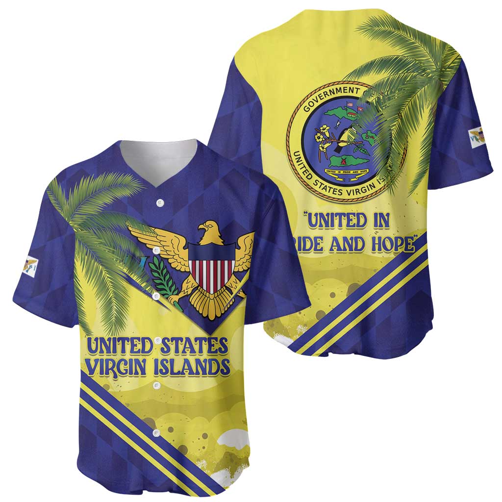 US Virgin Islands Baseball Jersey United in Pride and Hope - Wonder Print Shop