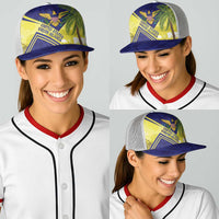 US Virgin Islands Baseball Net Cap United in Pride and Hope - Wonder Print Shop