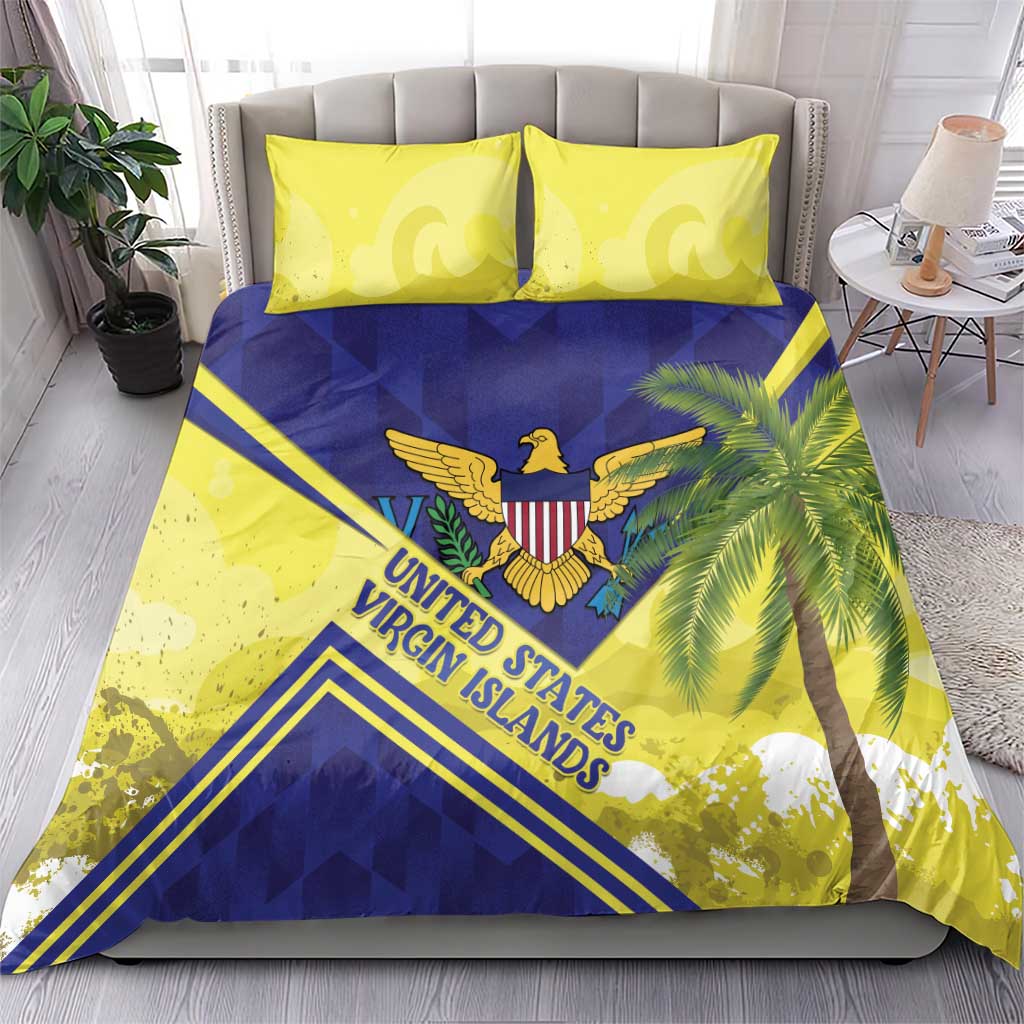 US Virgin Islands Bedding Set United in Pride and Hope - Wonder Print Shop