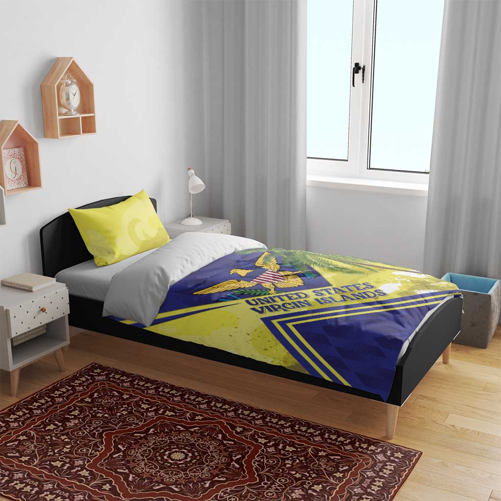US Virgin Islands Bedding Set United in Pride and Hope - Wonder Print Shop