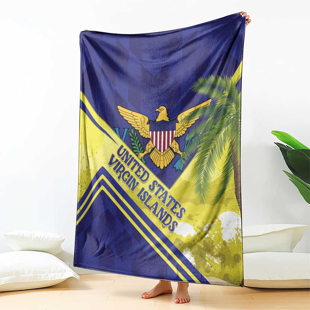 US Virgin Islands Blanket United in Pride and Hope