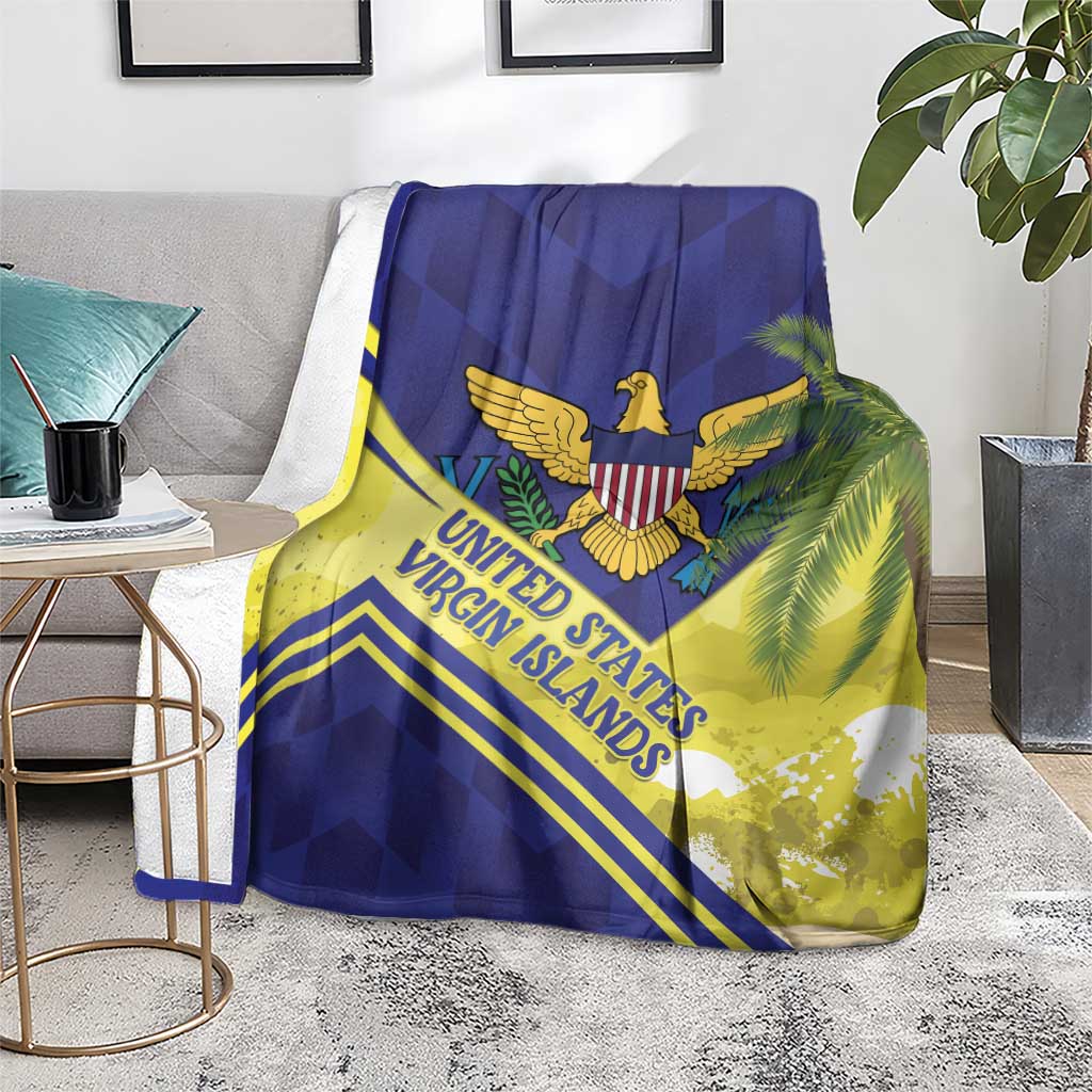 US Virgin Islands Blanket United in Pride and Hope